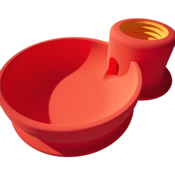 Abreuvoir Automatique par Gravité pour Animaux – Design Minimaliste en Impression 3D